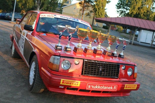 Volvo 240 F-group rally car for sale
